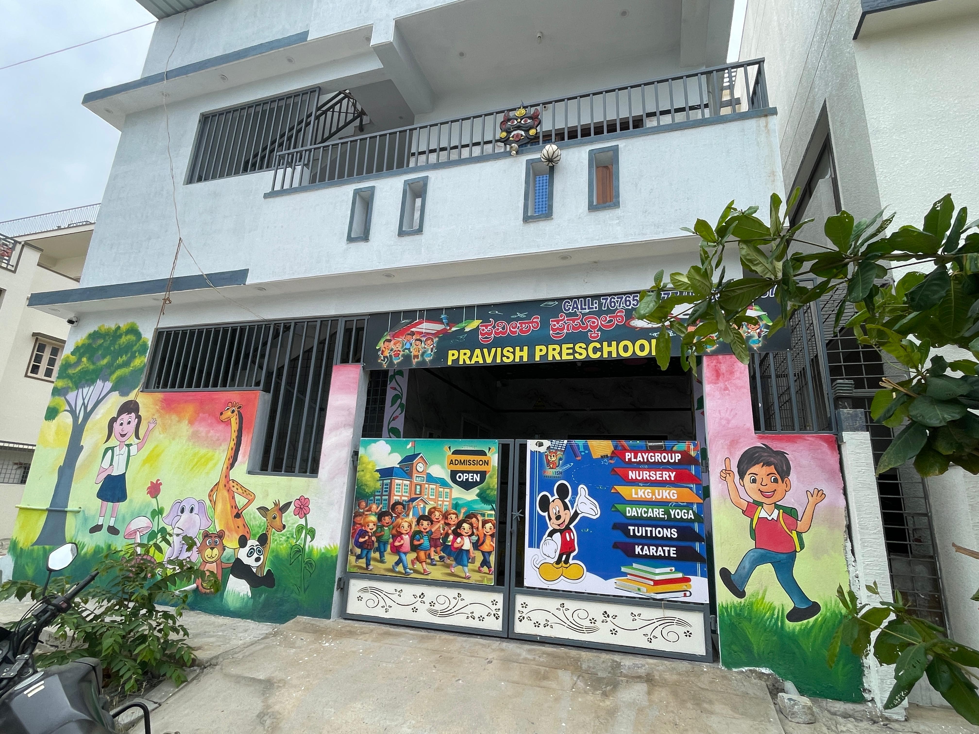 Pravish Preschool building exterior