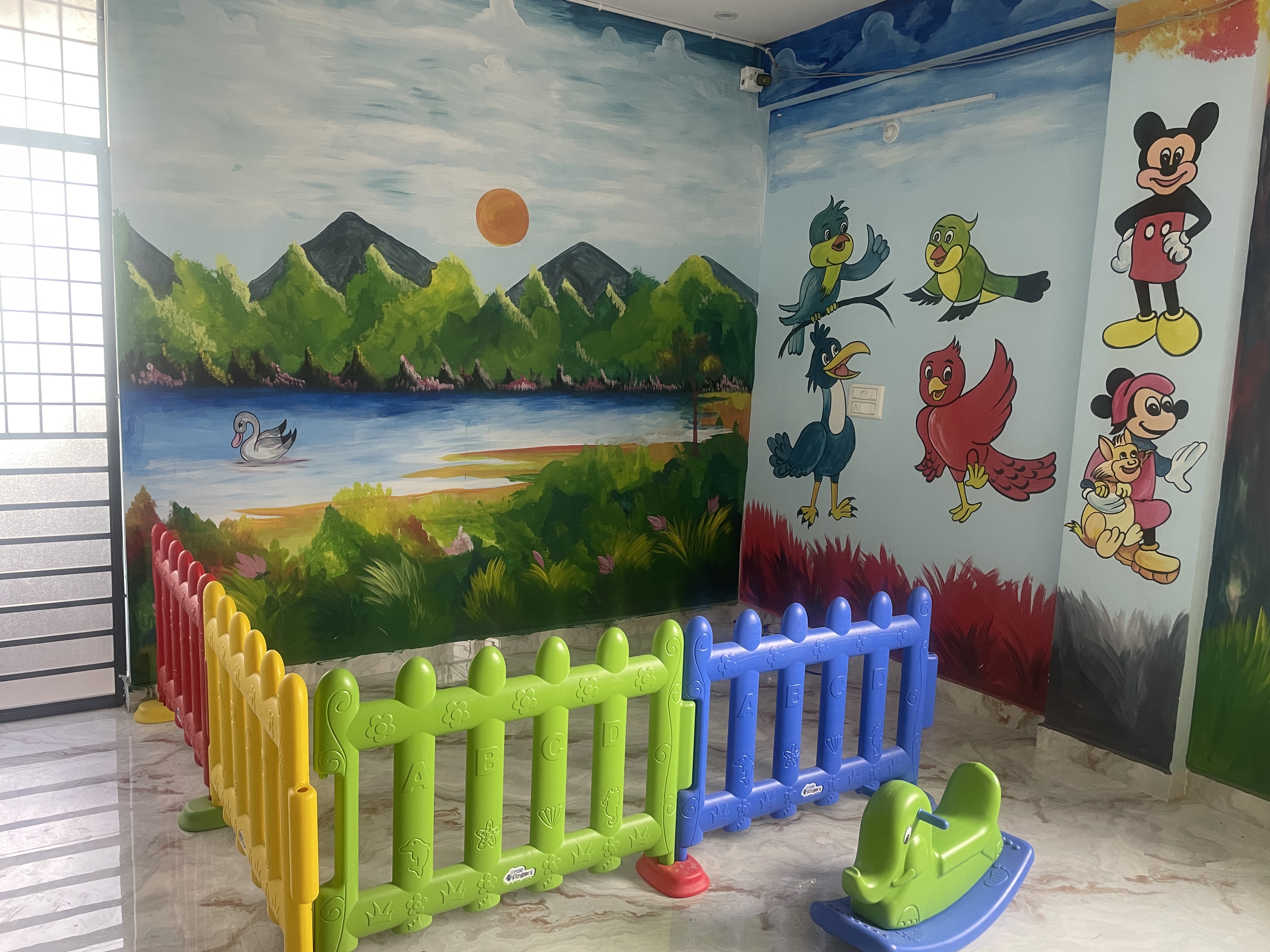Classroom at Pravish Preschool Bidarahalli
